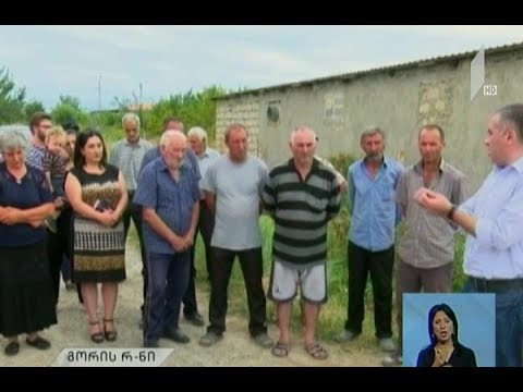 დავით ბაქრაძე საქაშეთის დევნილთა დასახლებაში ჩავიდა