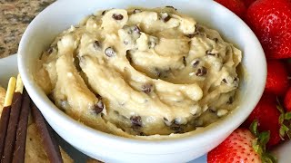 The Perfect Chocolate Chip Cookie Dough Dip!