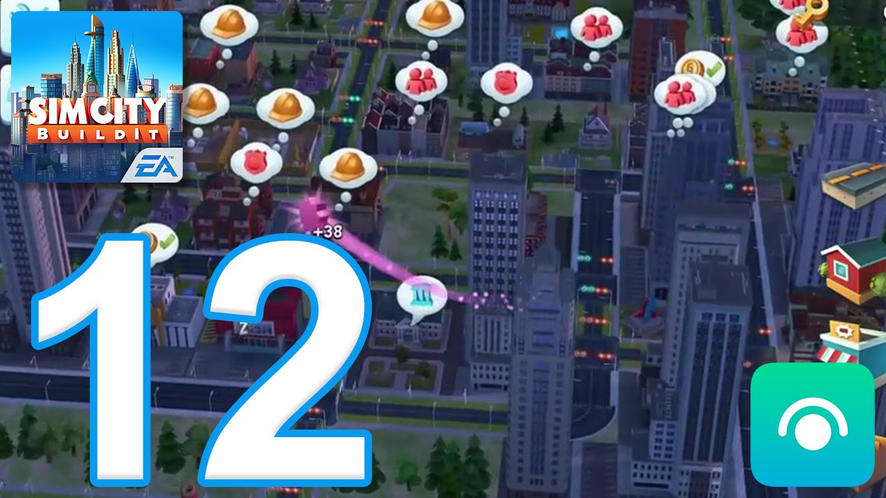 Simcity Buildit Gameplay Walkthrough Part 12 Level 12 13 Ios Android Youtube