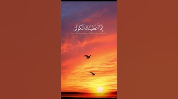 سورة الكوثر بصوت القارئ (عبد الرحمن مسعد )