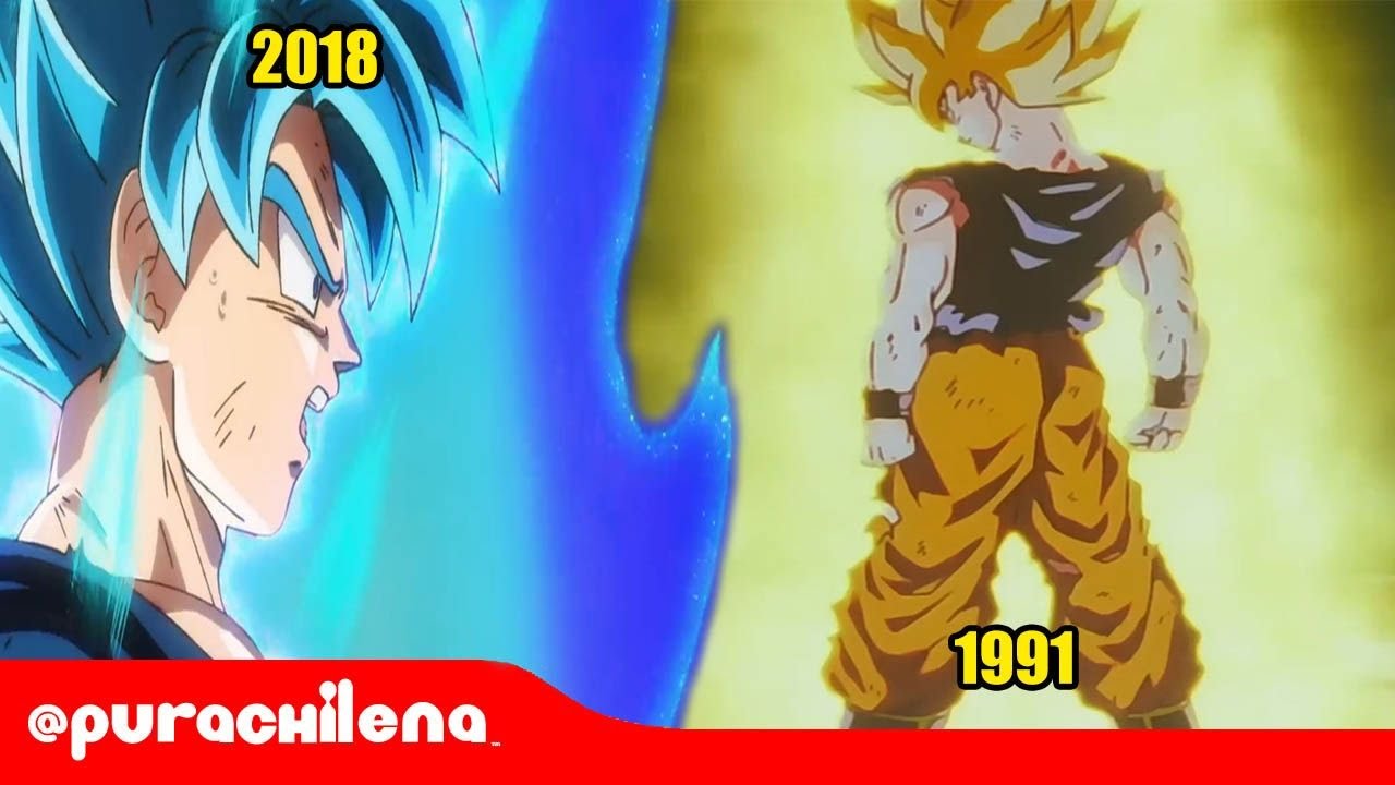 La Gran Diferencia Entre Dragon Ball Z Y Dragon Ball Super Transformaciones Purachilena Youtube