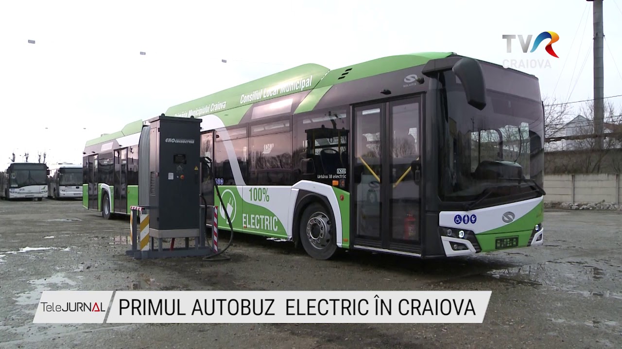 PRIMUL AUTOBUZ ELECTRIC IN CRAIOVA