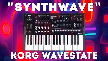 Korg Wavestate - "Synthwave" Soundset (40 Performances)