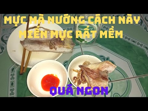Video Làm Cách Này Khô Mực Rất Mềm Và Ngọt/Cách Nướng Khô... - youtube