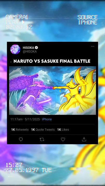 NARUTO VS SASUKE FINAL BATTLE #anime #naruto #narutoshippuden #sasuke #jujutsukaisen #sakura #edit