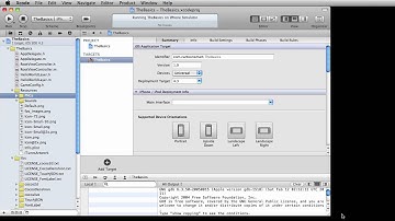 iOS App Development - Quick Xcode Tour and Adding Sources to Your Project