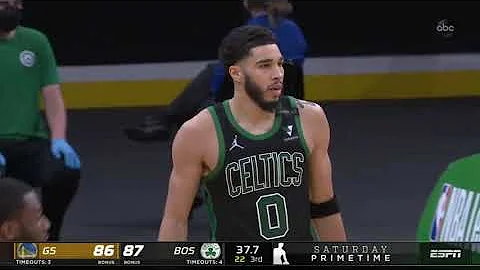 Jayson Tatum Highlights vs Golden State Warriors (44 pts, 10 reb, 3 ast)