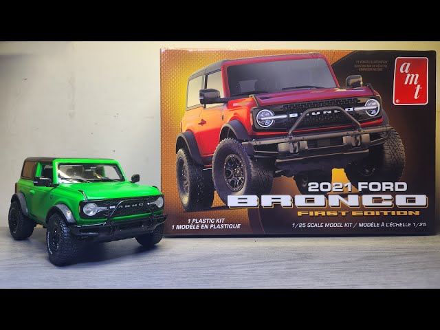 Kit Maquette Ford Bronco 2021 – Échelle 1/25 – 1ère édition – Modélisme Auto – Dès 14 Ans