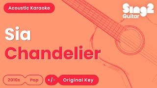 Chandelier - Sia (Karaoke Acoustic)