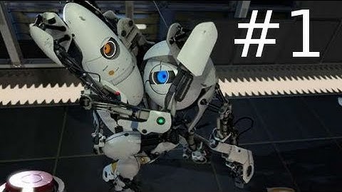 Portal 2 Peer Review DLC Walkthrough with Sp00n Part 1 - Just Like Old Times