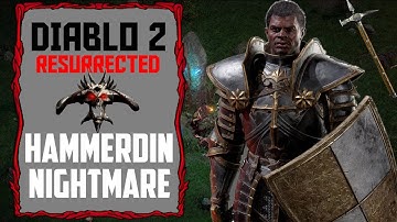 [Nightmare] Hammerdin Paladin Playthrough | Diablo 2 Resurrected