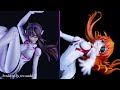 【ガレキ】エヴァンゲリオン　アスカとマリのフィギュアを製作・全塗装