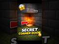 Minecraft Secret Corner Door🤯