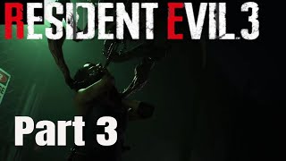 RESIDENT EVIL 3 REMAKE Gameplay part 3 | Spiders be making me gag