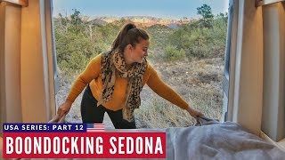 Boondocking Sedona Arizona | Vanlife USA