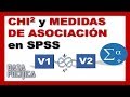 📊 CHI CUADRADO y MEDIDAS DE ASOCIACIÓN en SPSS [FÁCIL] 📊 | Tutorial de SPSS 8