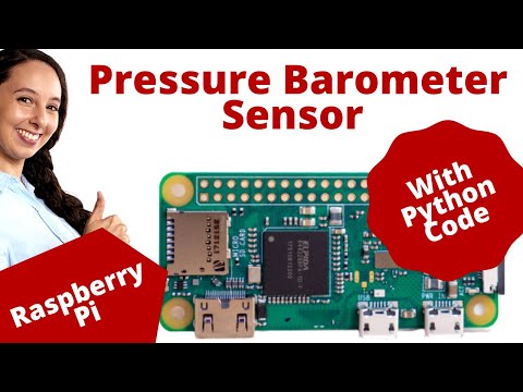 Raspberry Pi Project | Pressure Barometer Sensor | Python code | Easy Tech