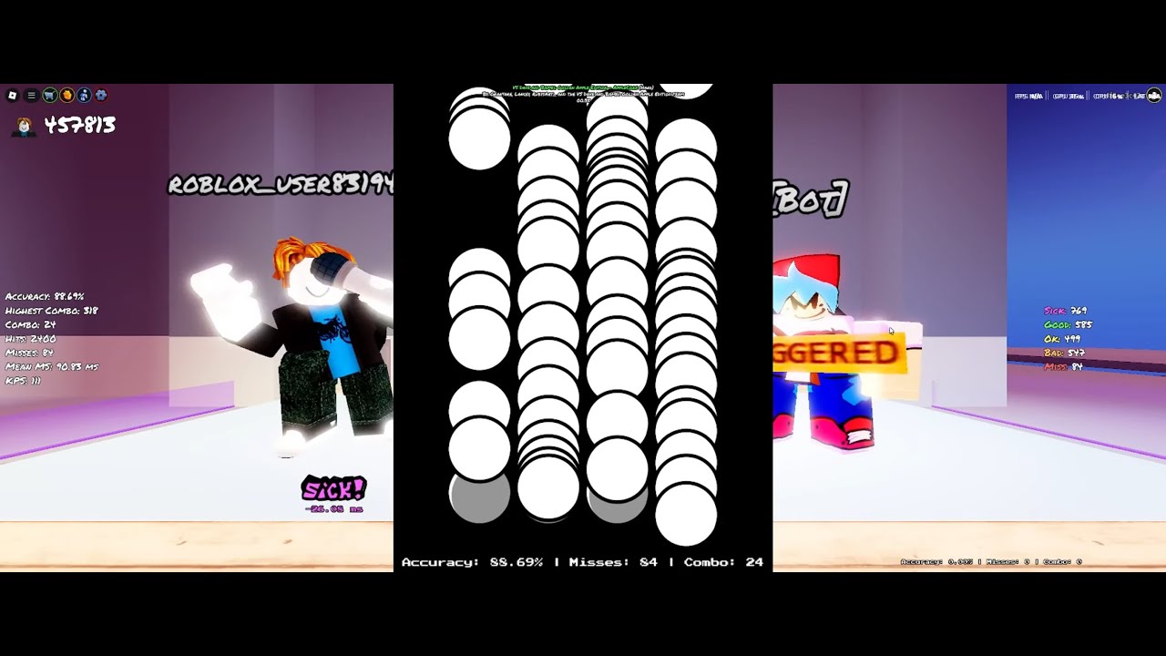 Applecore Left Side 126 Misses Funky Friday Roblox FNF YouTube 