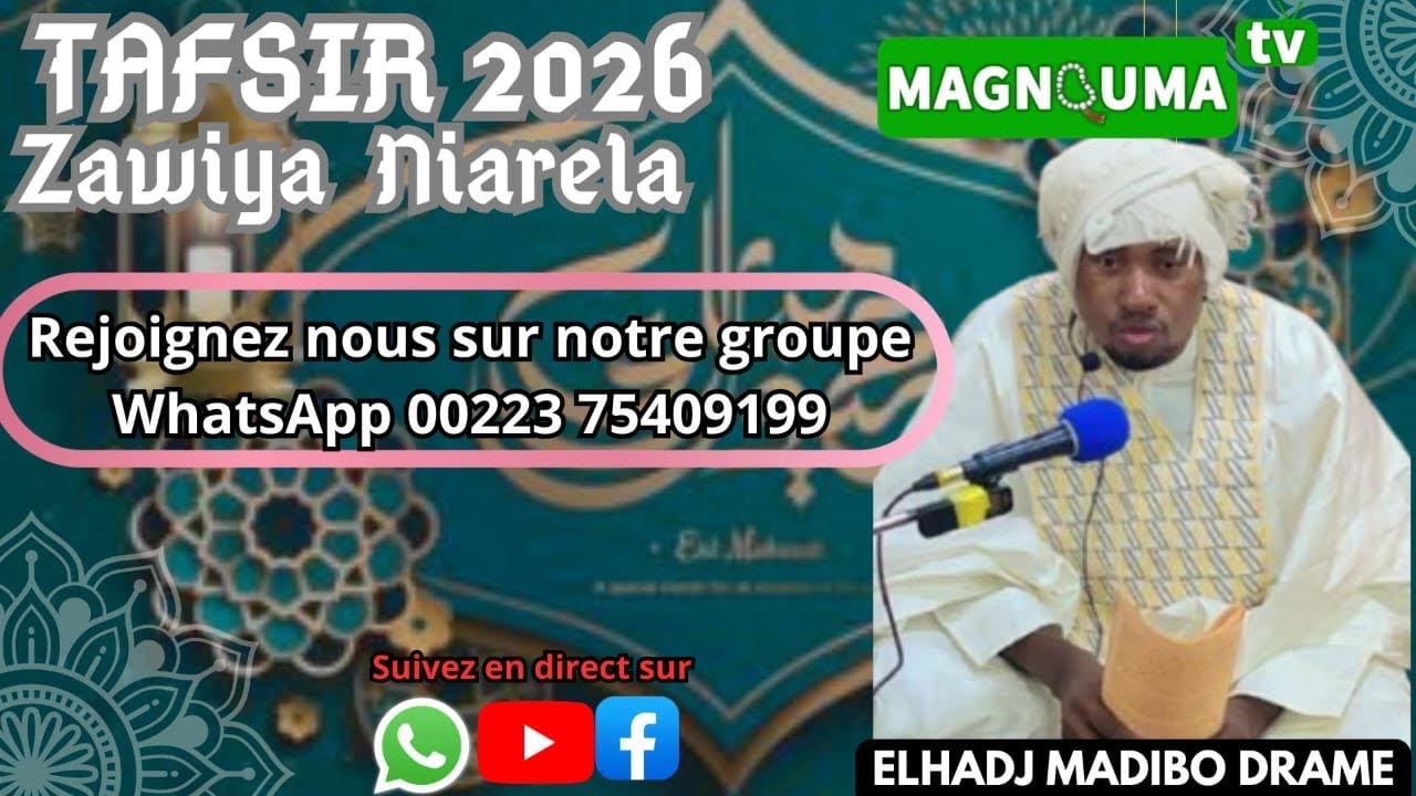 Diffusion en direct de MAGNOUMA TV