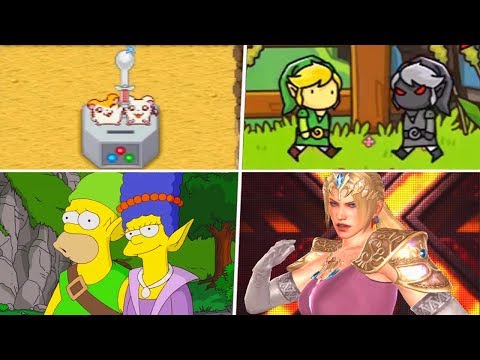 Evolution of The Legend of Zelda References in Other Games (1994 - 2019)