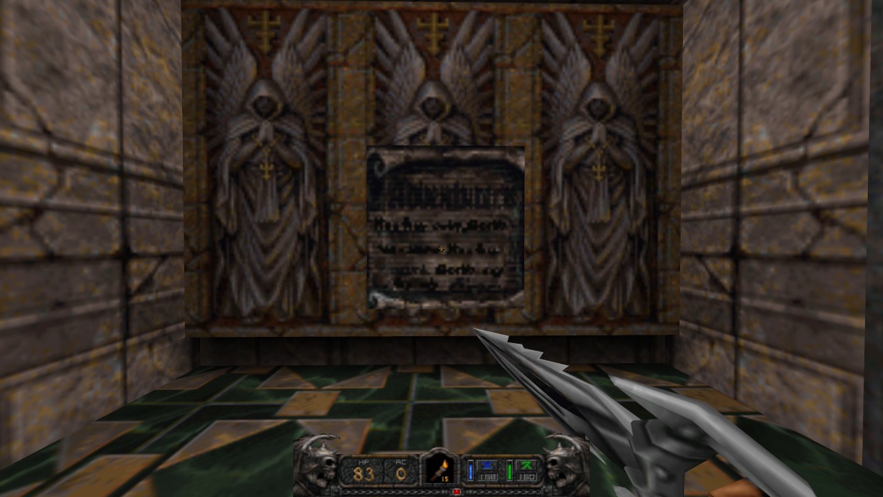 Hexen II - 30 Tower of the Dark Mage - Assassin, Hardest - UHD 4k doom metal