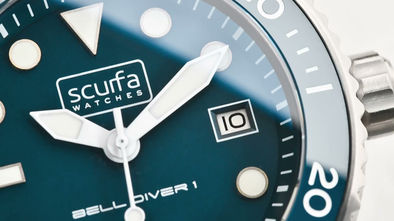 Bell Diver 1 Cobalt Blue Auto | Scurfa Watches