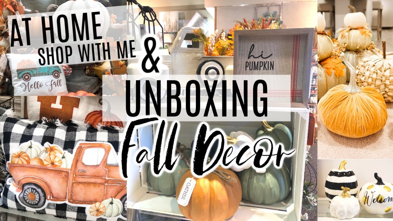 UNBOXING MY FALL DECOR 2019 | AT HOME FALL SHOP WITH ME | JESSICA O'DONOHUE