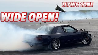 First Day Drifting Mikey’s Turbo 408 LS S13!