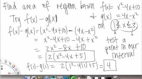 Area Between Curves | Overview pt 1 | Single Variable Calculus for Sci & Eng | Griti