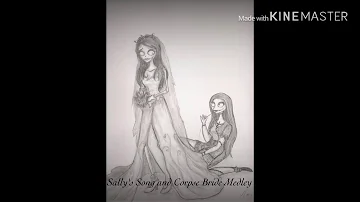 Sally's Song and Corpse Bride Medley (nightcore version)