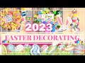 EASTER DECORATE WITH ME | EASTER DECORATING | EASTER DECOR 2023| EASTER WREATHS| ALICIA B LIFESTYLE