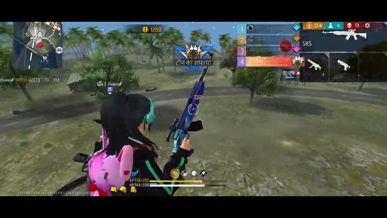 Only rank player girls Mera game play Queen Jaan😈😎