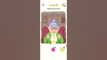 DOP 3 | Displace One Part Level 75 | help the granny #dop #dop3 #gameplay #androidgames #shorts
