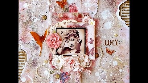 Process video "Lucy" for My Creative Scrapbook, LE Kit