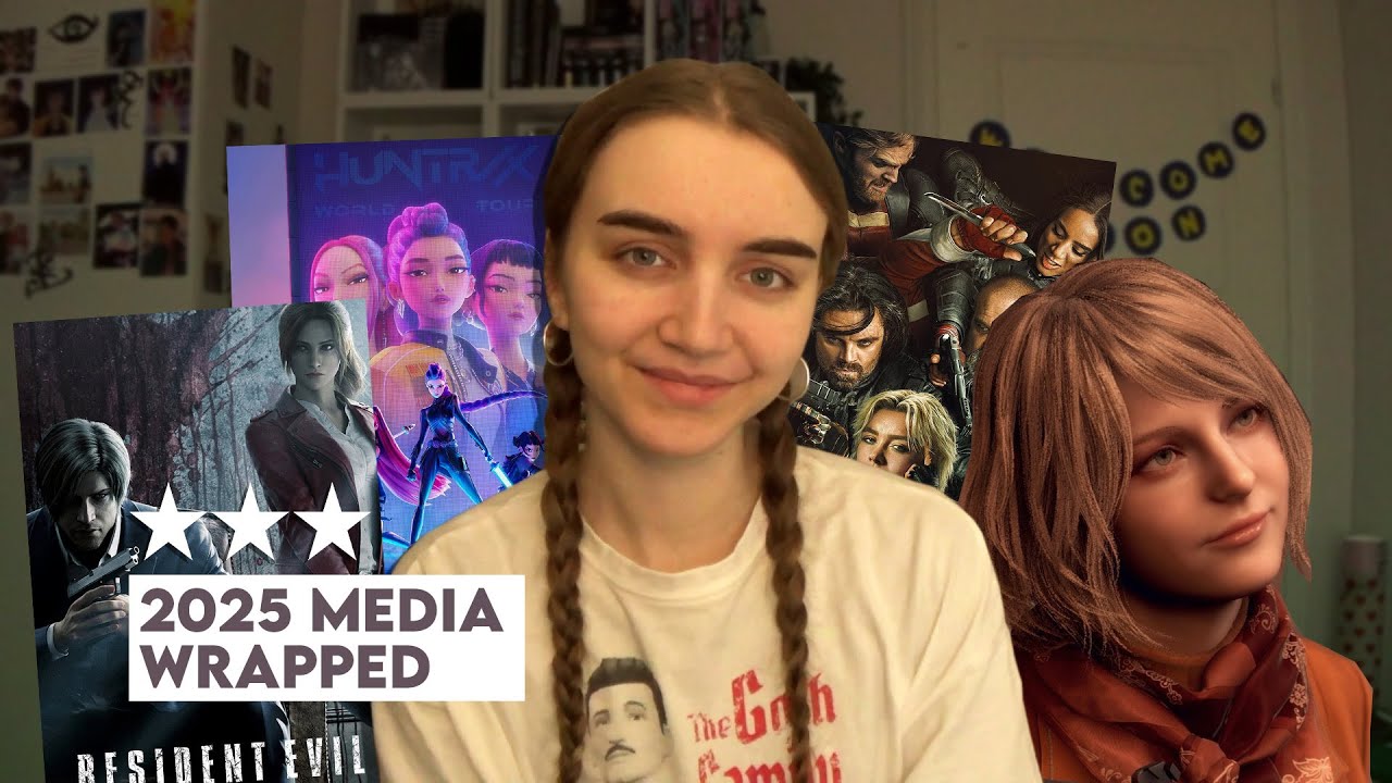 arvostelen kaikki kirjat ja median mitä kulutin vuonna 2025