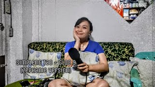 Simpleng Tao - Gloc 9 Zephanie Version Cariza Cover