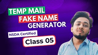 Temporary Mail and Fake Name Generator ∥ Class 05 screenshot 4