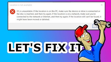 drive location is not available
