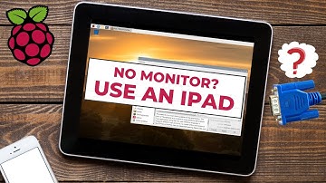 Raspberry Pi: Use an iPad as your monitor - Step-by-step tutorial on the iPad