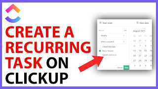 How to Create a Recurring Task on ClickUp