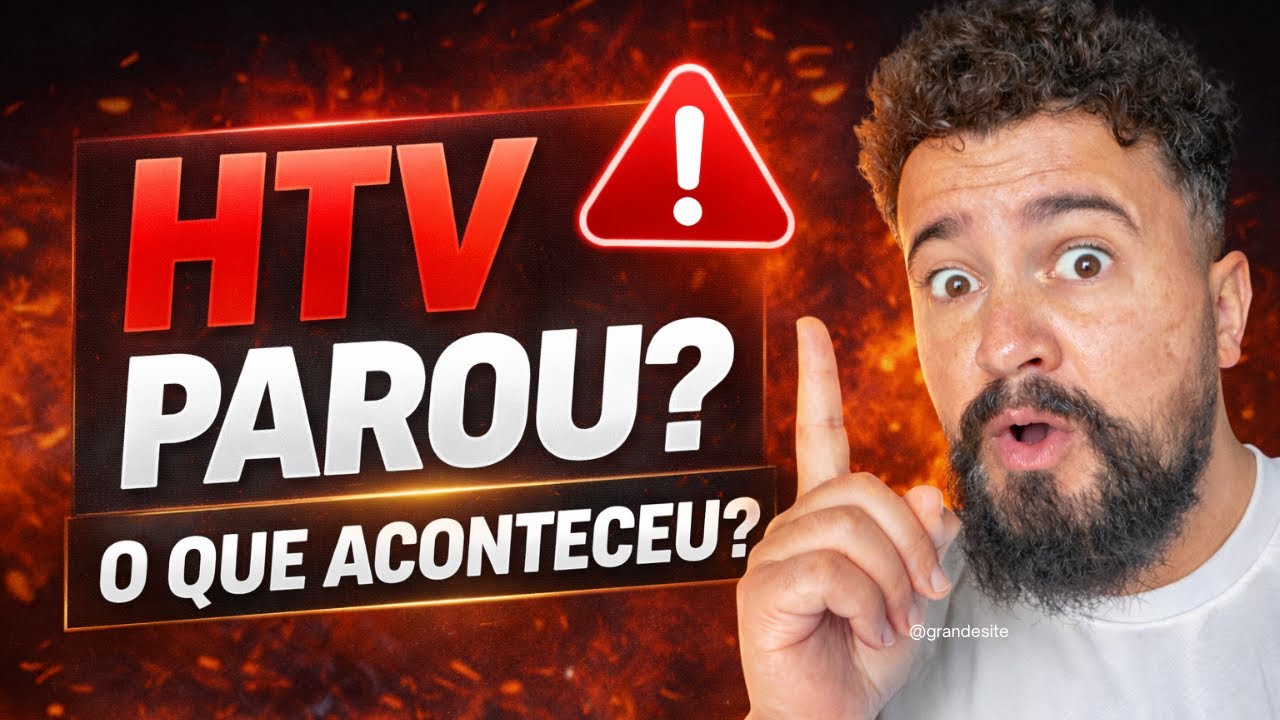 🚨 HTV Parou de Funcionar? HTV LUZ VERMELHA - Entenda o Que Está Acontecendo e o Que Fazer Agora
