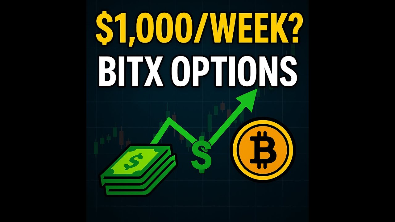 How I Trade BITX Options for Weekly Income 💰 - YouTube