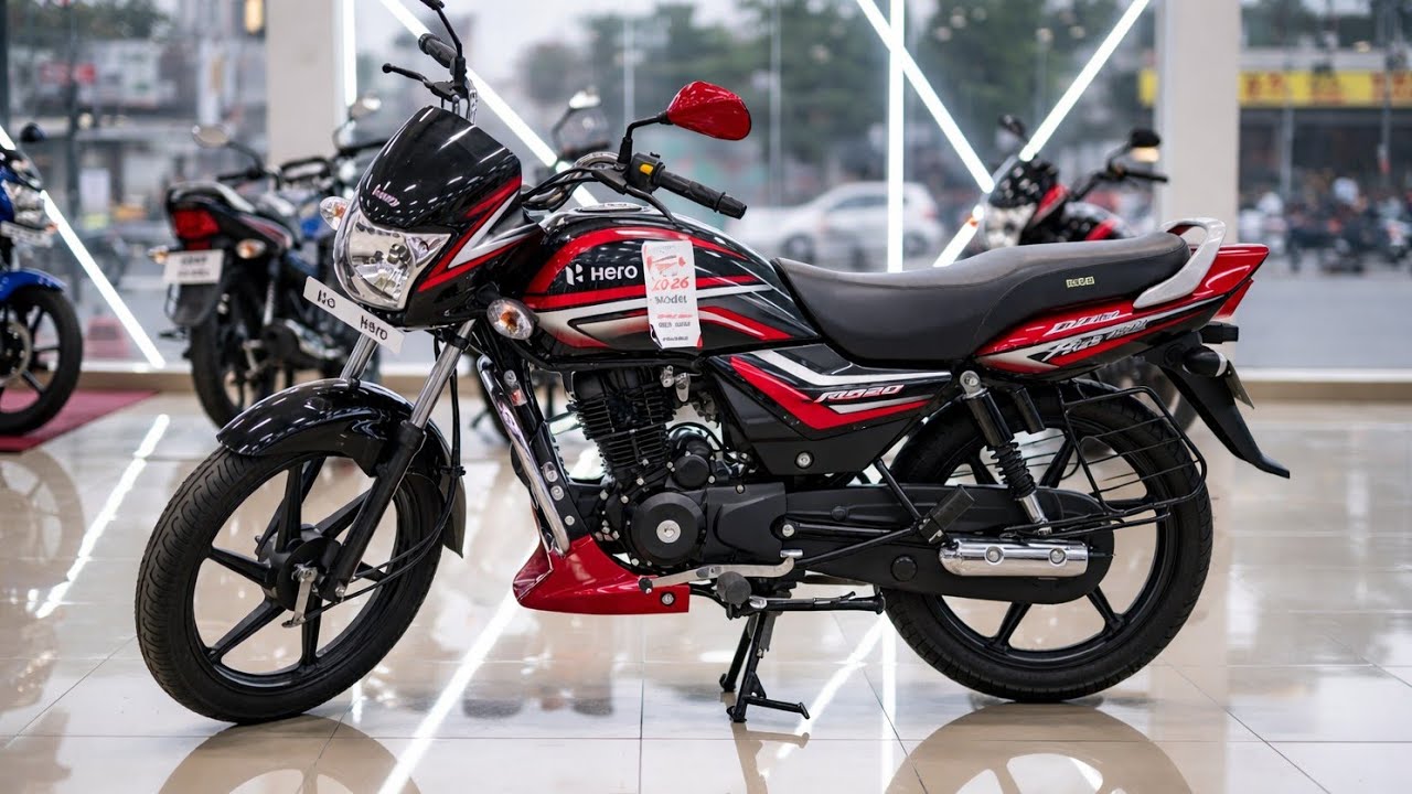 Представлен новый мотоцикл Hero Passion Plus ABS 2026 года! 😱 Расход топлива, цена и характеристи...