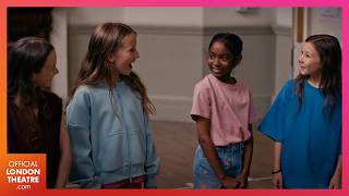 Making friendship bracelets with the new cast of the RSC's Matilda The Musical | West End 2026