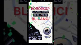 BLIZANCI #Saturn u Ribama 2023-2026 #horoscope #forecast #horoskop #shorts