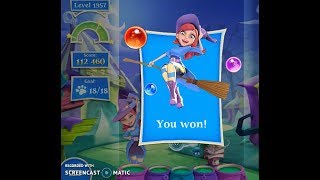 Bubble Witch 2 -- Level 1957 -- NO BOOSTERS