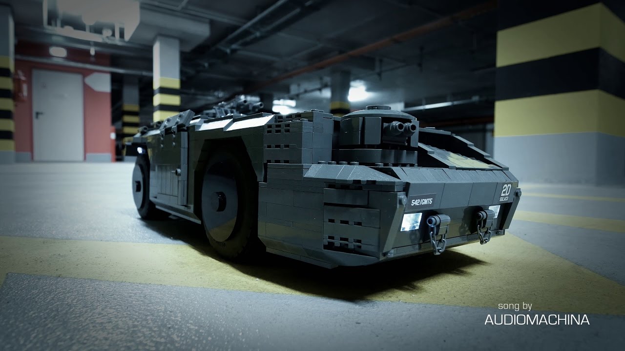 Lego Technic RC M577 APC from the Aliens movie 4K - YouTube