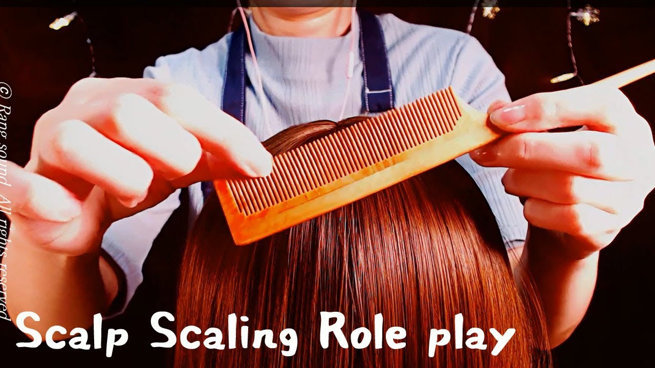 ENG✔頭皮スケーリング✨Purifying swab, essence, spray sound.