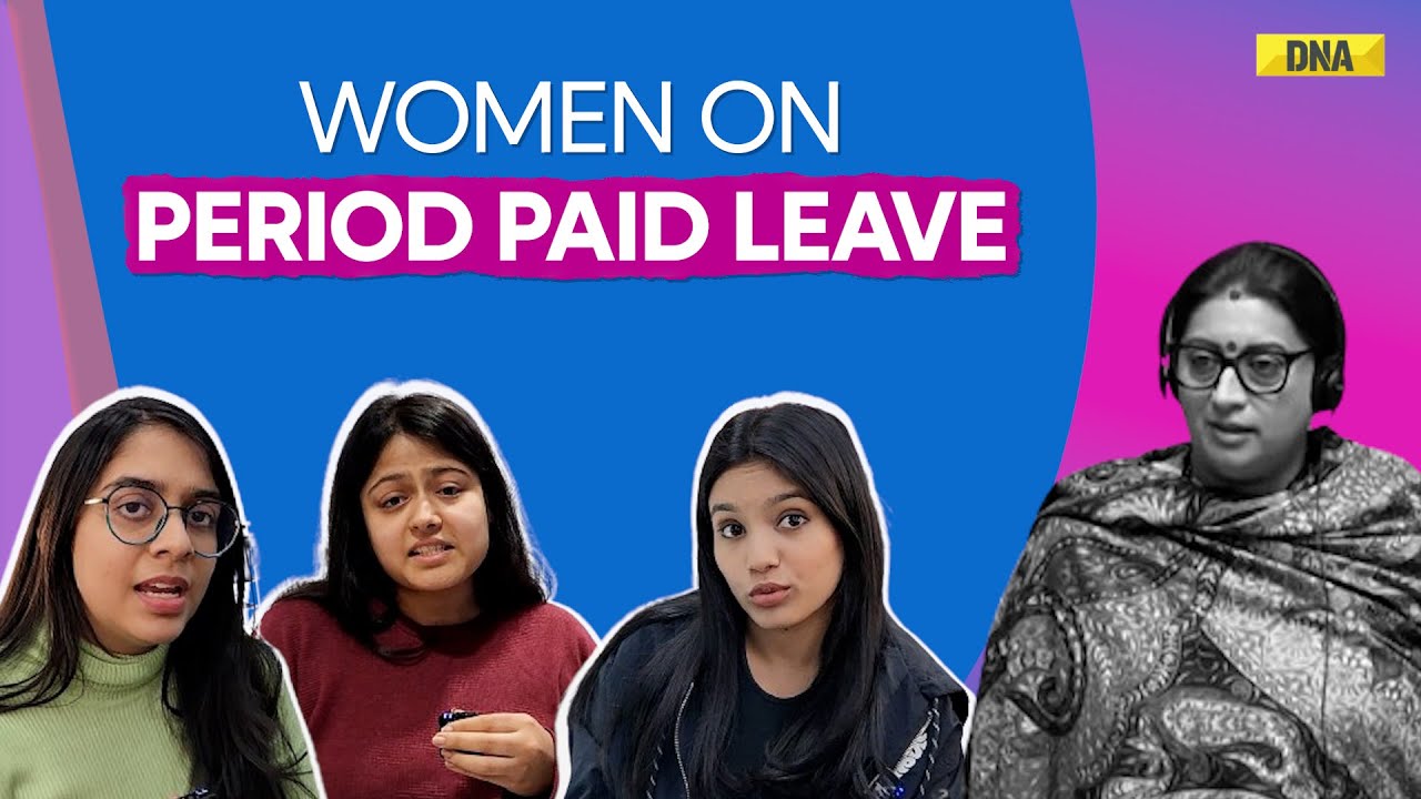 Paid Period Leave: Smriti Irani's Controversial Comment On Periods Sparks Debate Among Women