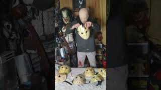 Jason Voorhees loves masks #mask #shorts #viernes13 Resimi